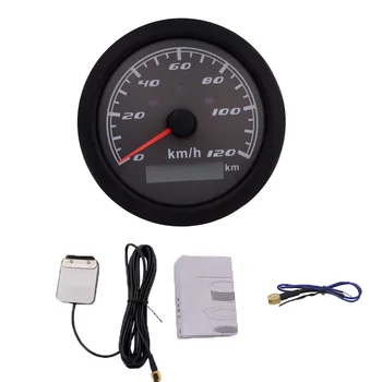 

Left Right High Beam GPS Speedometer 120km/h 200 km/h Odometer Gauge With GPS Antenna 12V/24V