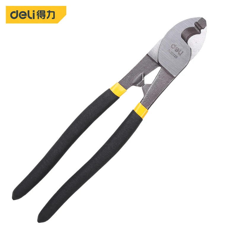 

Deli 8 Inch Rope Scissors Steel Wire Rope Pliers Stainless Steel Cable Cutter Tool For 1mm 2mm 3mm 4mm Diameter Stranded Wire