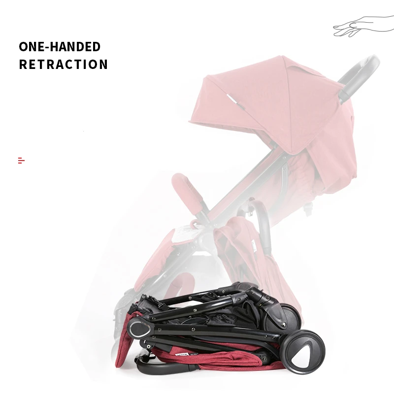 Сумка для маленьких детей легкая коляска для малыша с дождевой маской UPU50+ материал коляски