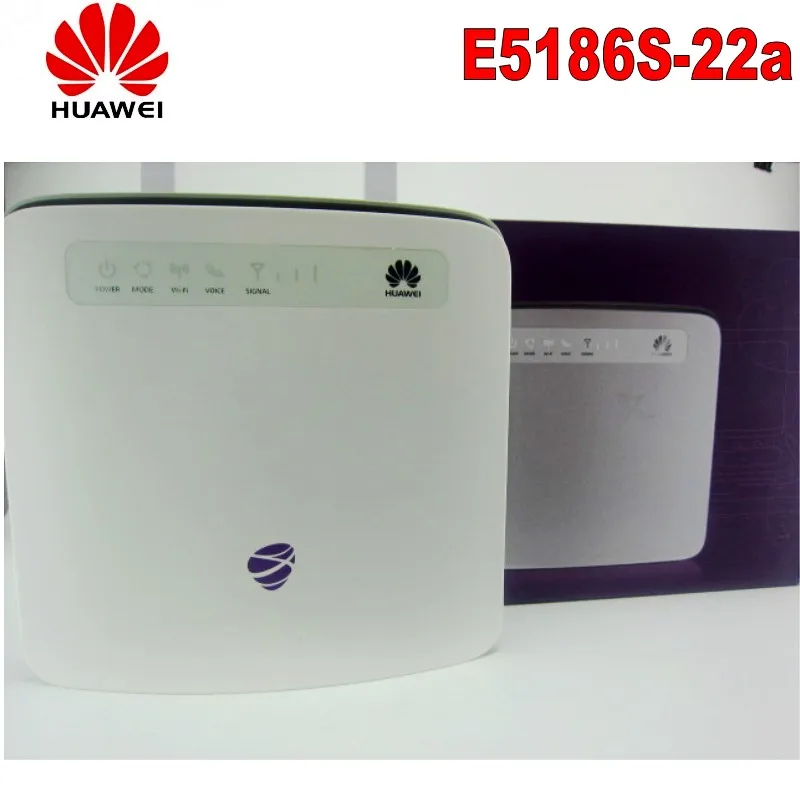Лот из 30 шт. huawei E5186 E5186s-22 4G Беспроводной маршрутизатор LTE FDD 800/900/1800/2100/2600 МГц TDD2600Mhz Cat6 300 Мбит/с шлюзовой маршрутизатор