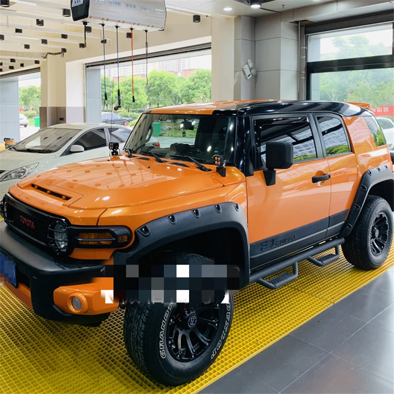 Подходит для Toyota FJ Cruiser Body kit fender 2007- год Воздухозаборники вентиляционные крышки автомобиля refitt широкий кузов аксессуары