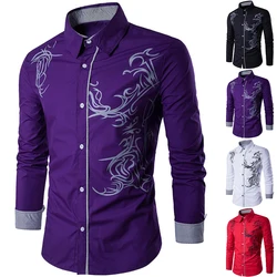 Casual outono inverno camisas blusas fino ajuste manga longa camisa topos férias botão até blusa t topo