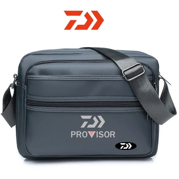 

2020 Dawa Fishing Shoulder Bag Waterproof Oxford Cloth Crossbody Bag Multipurpose Fishing Crossbody Bag Fishing Gear Storage Bag