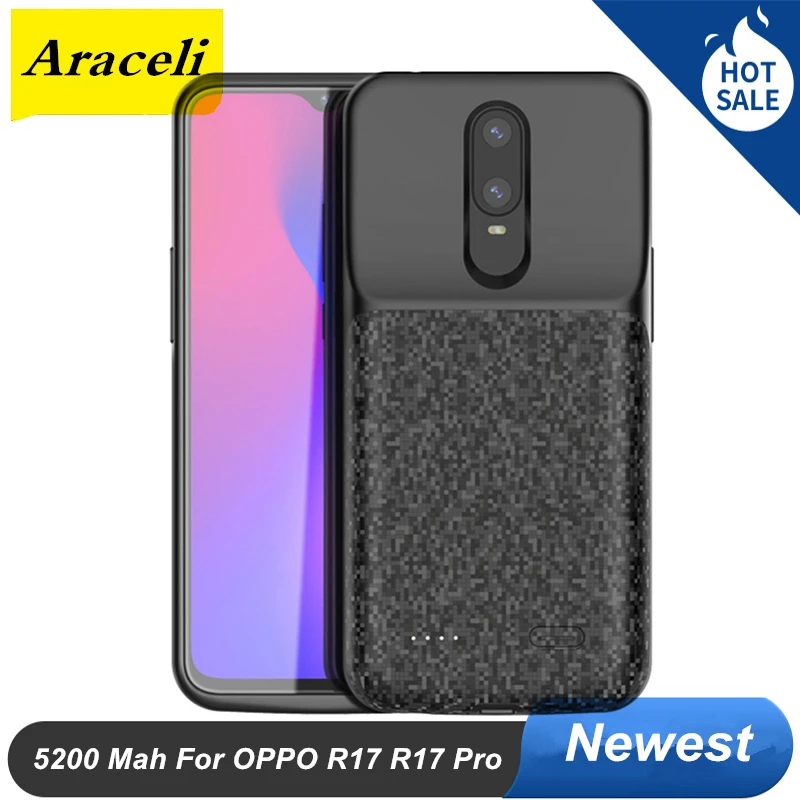 5200 мАч для OPPO R17 / Pro Чехол аккумулятора чехол зарядного устройства | Мобильные