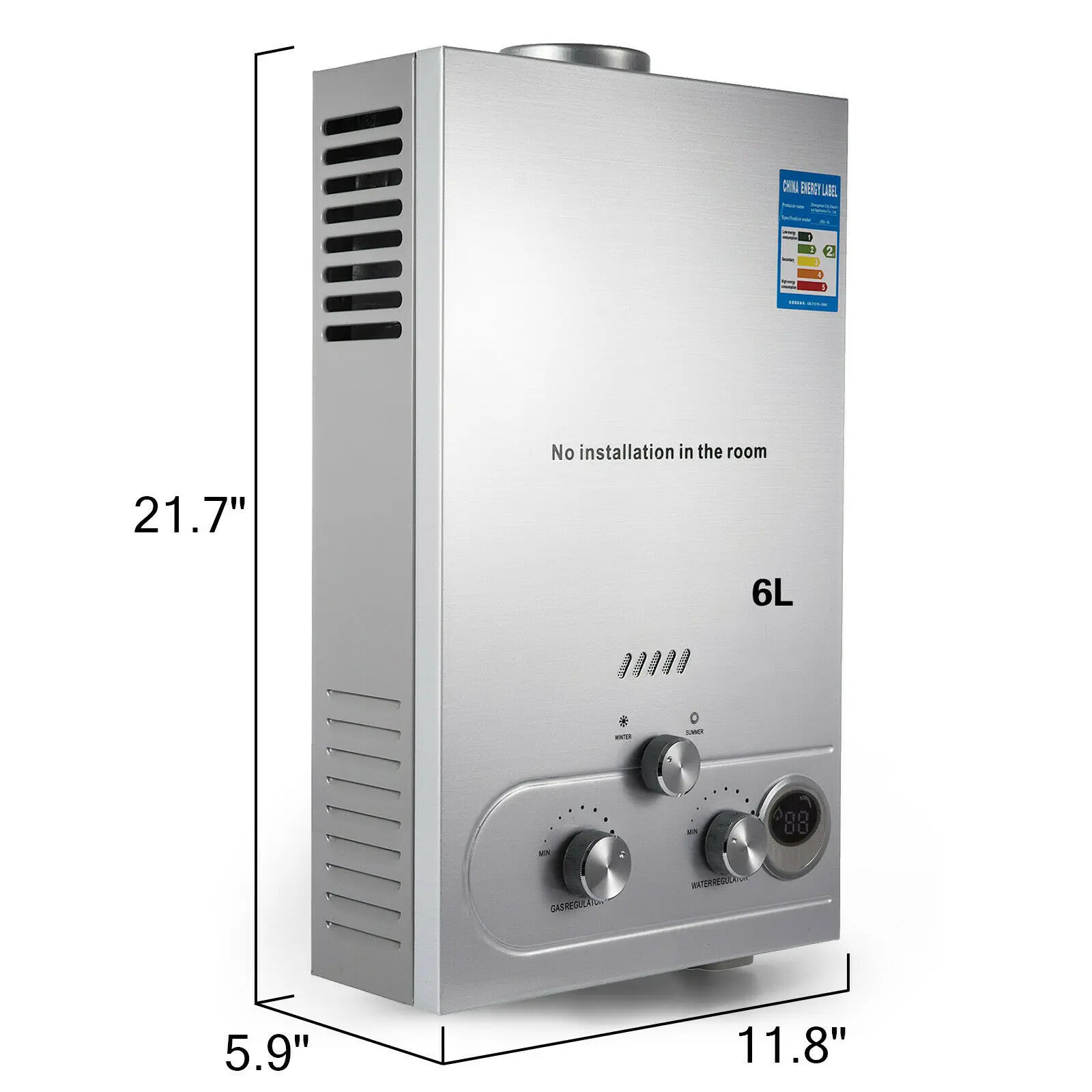 6L грелка газовый водонагреватель
