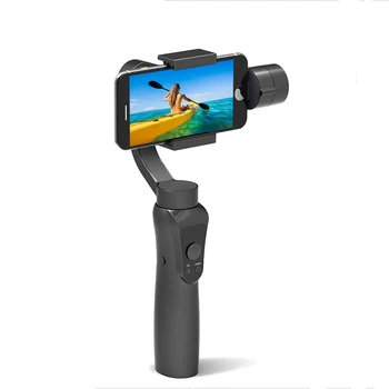 

3 Axis S5 Handheld Gimbal Stabilizer for mobile phone xiaomi iphone x XR 8 7 gopro 7 6 5 action camera smartphone