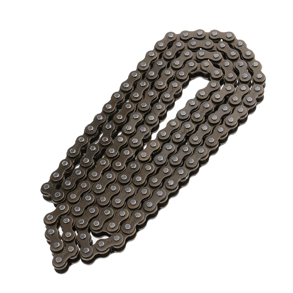  Motorcycle Drive Chain 25H 73 Link Drive Chain For 47cc 49cc Mini ATV Quad Pocket Bike Go Kart Metal 