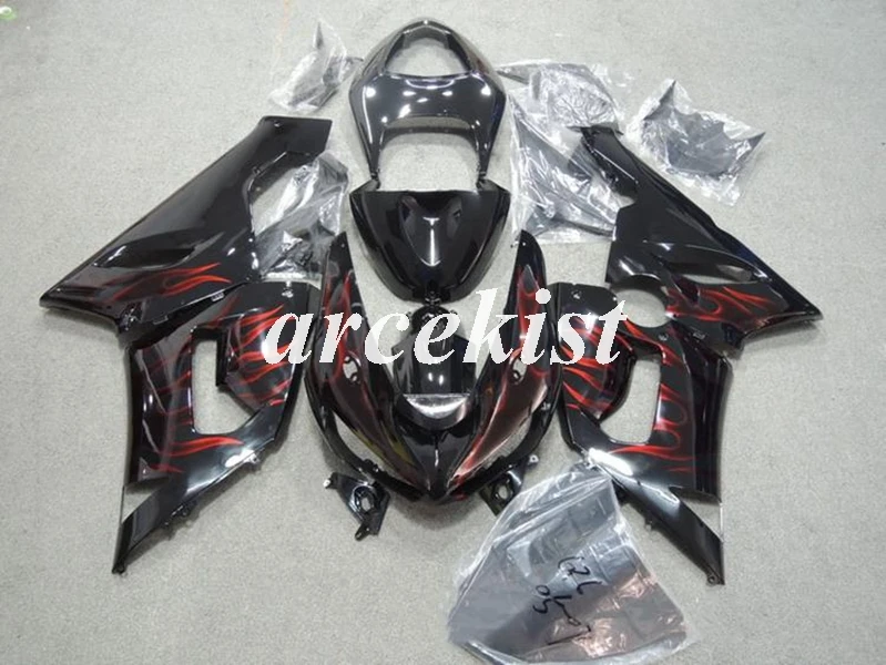Новый ABS мотоцикл обтекатели комплект подходит для kawasaki Ninja ZX6R 636 2005 2006 05 06 6R ZX-6R