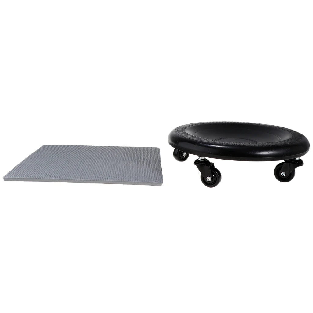 Ab Exercise Equipment Wheel Roller for Core Workout Abdominal Arm Muscle Trainer Fitness Equipment for Home Gym