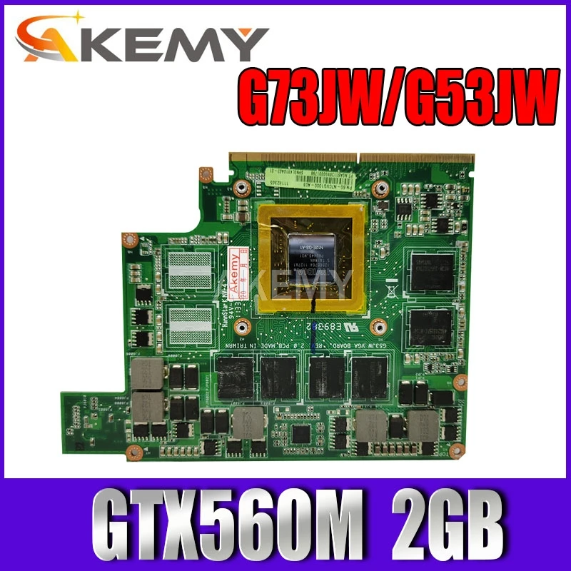 Бесплатная доставка Mxmiii VGA Видеокарта GTX 560m GTX560M карта G73SW Панель для For Asus G73JW G53SW