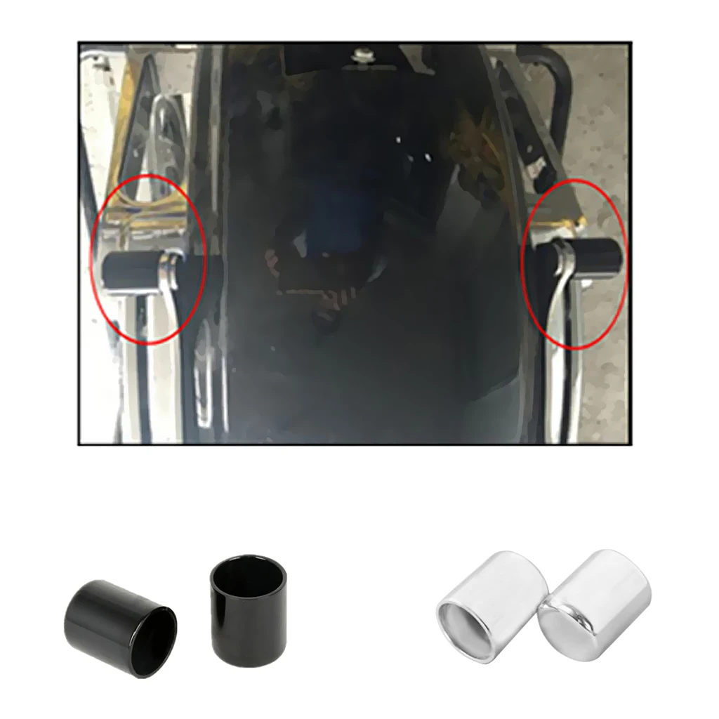 4 Pieces Motorcycle Accessories Docking Hardware Point Cover Kit Case For Harley Touring FLHR FLH 1994-2017 | - Цена: 1 185,66 руб.