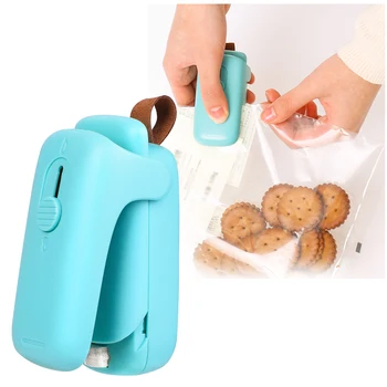 

Handheld Heat Sealer 2 in 1 Bag Heat Sealer Heat Sealer and Cutter Portable Bag Sealer Quick Seal for Plastic Bags Food Storage