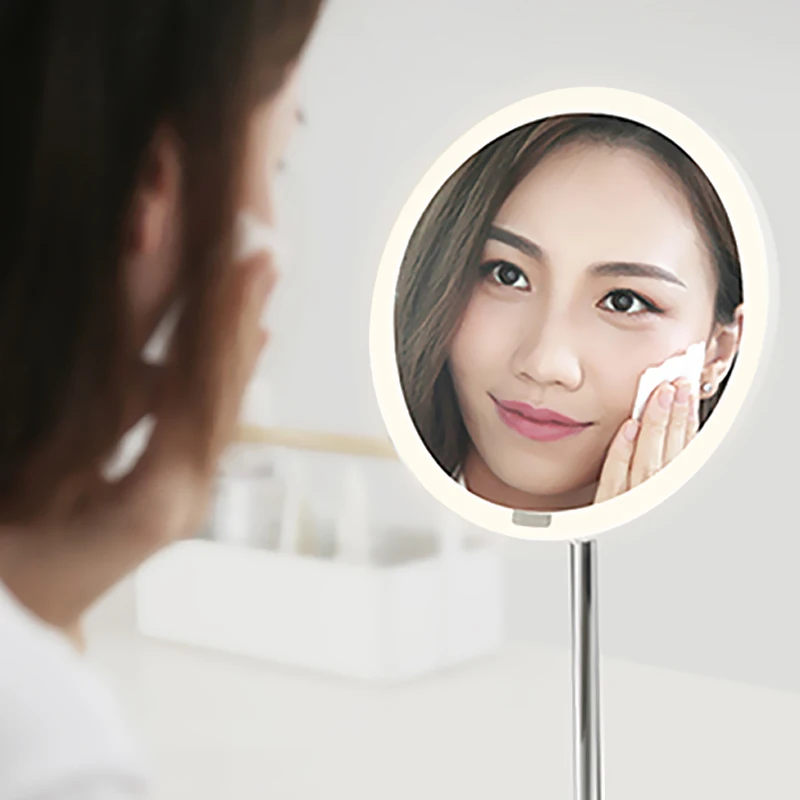 xiaomi Mijia Yeelight портативный светодиодный макияж зеркало со светом затемнения умный датчик движения ночник для xiaomi умный дом