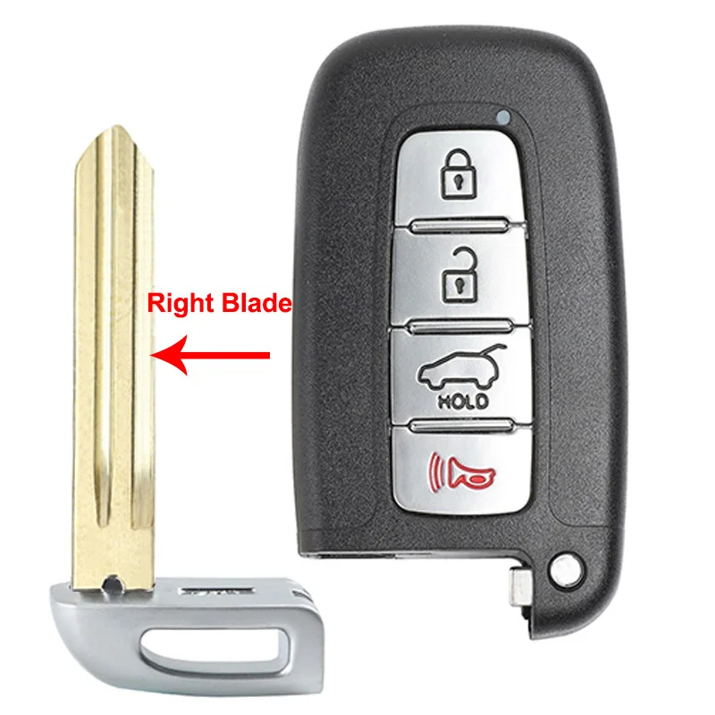 Keyecu Автомобильный Дистанционный ключ 4 кнопки 315 МГц ID46 для hyundai Elentra Genesis Coupe для Kia Sportage Soul Forte Borrego-SY5HMFNA04