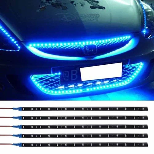2 шт. Автомобильные светодиодные ленты 30 см/15SMD 3528|Декоративная лампа| |