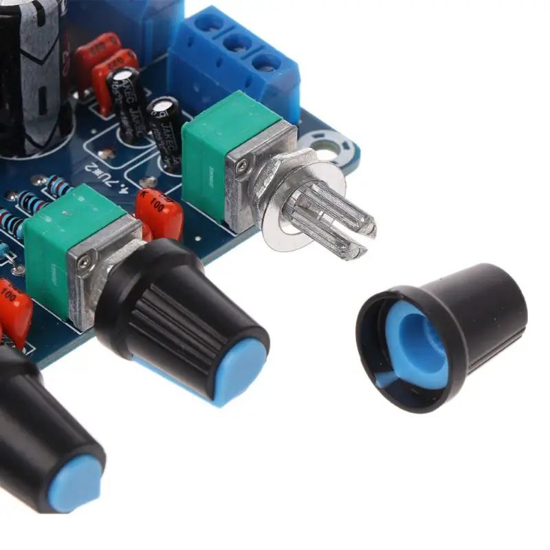 

Dual AC 12V-18V NE5532 Preamplifier Volume Tone Treble Midrange Bass Control Board DIY KitsW91A