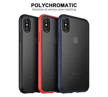 

KAPAVER Luxury Official Phone Case For Apple iPhone X/XS Case Transparent Resistant Shockproof Bumper protection Back Cover