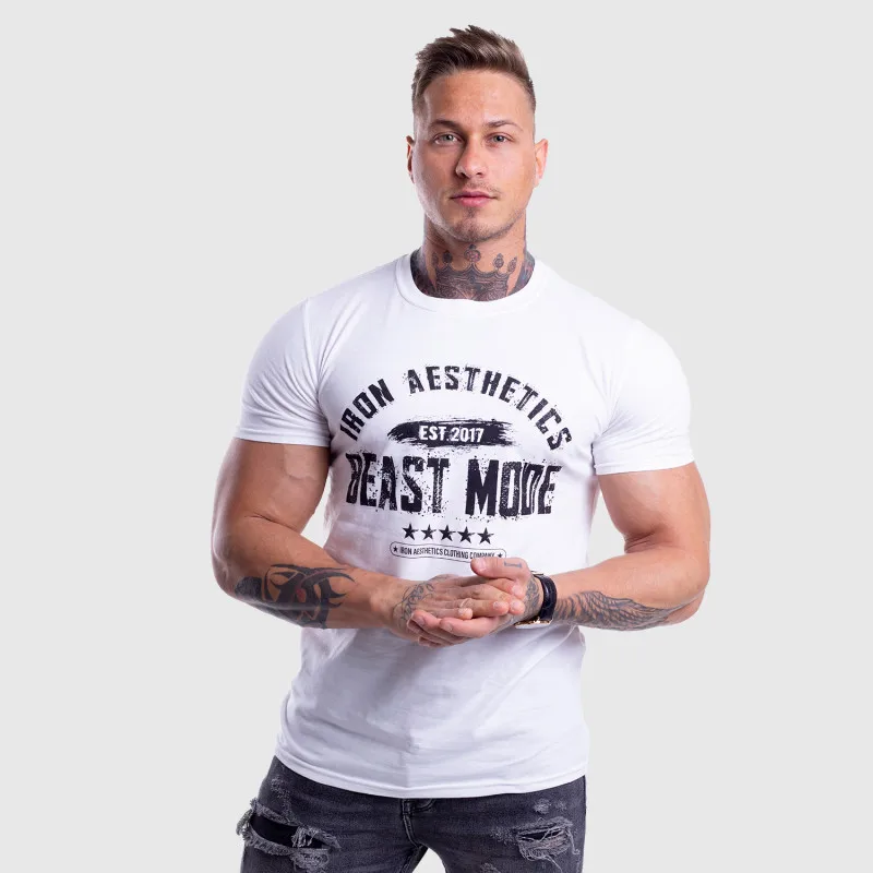 Muscle Dr. Brothers, популярный бренд, летняя спортивная футболка с коротким рукавом в европейском и американском стиле, Мужская одежда для бега, тренировок, тренировок, M