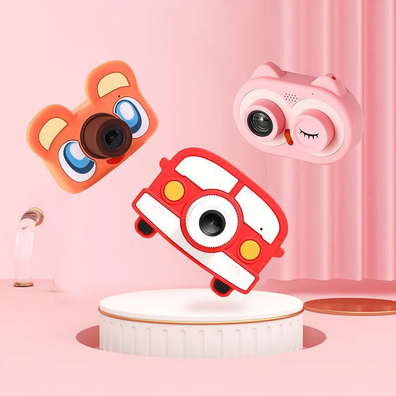 

New Style Digital Camera Children Mini Cartoon Photo Camera 16G Mini Video Camera Toy Birthday Gift