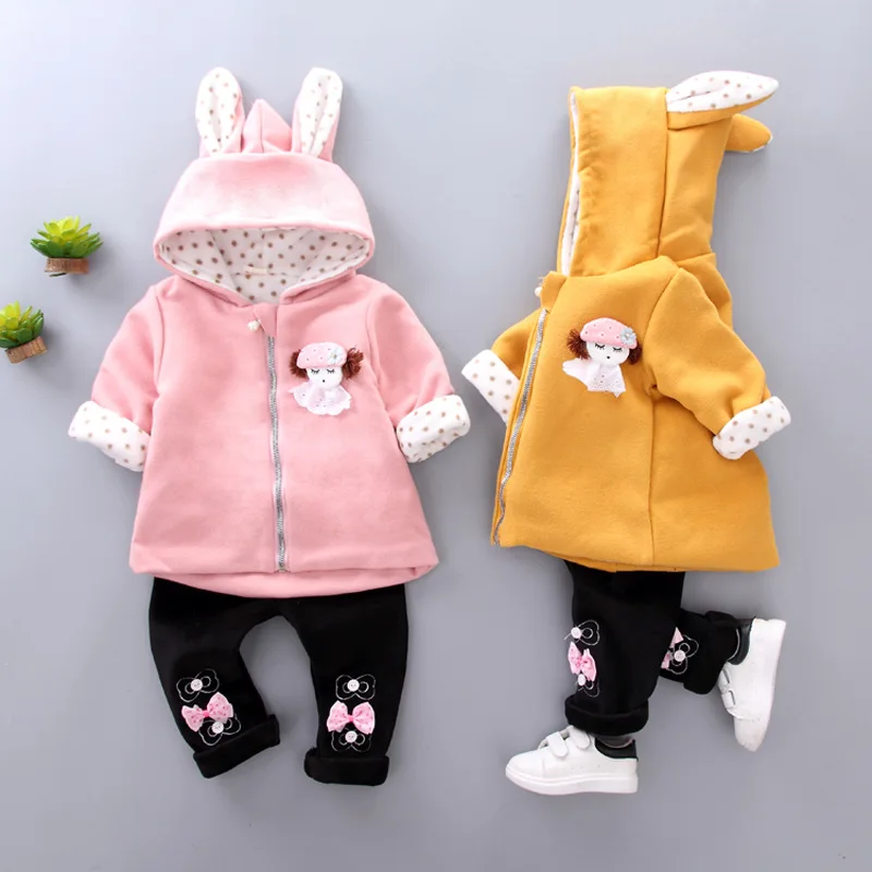 

Korean-style 18 Years Fall And Winter Clothes Two-Piece Set Baby-Year-Old Autumn & Winter Children Infants Clothes Casual