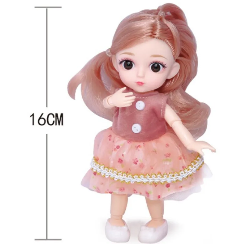 Детская 16 см Ba Bi BJD Кукла Принцесса Набор игровой домик подарочная коробка