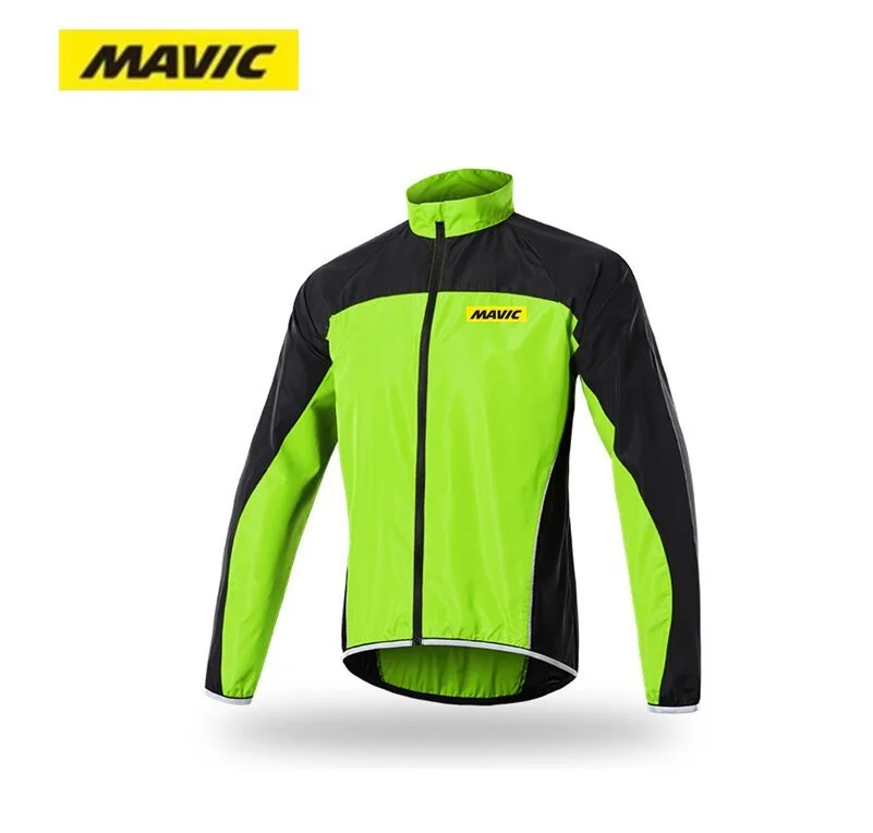 Мужская ветровка MAVIC водонепроницаемая велосипедная куртка с длинным рукавом |