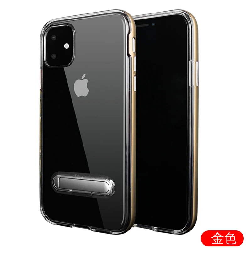 100 шт./лот Spigen кронштейн TPU+ PC стенд пластиковый чехол для iphone 5 6 7 8 X XR XS Max 6 7 8 plus 11 Pro Max чехол