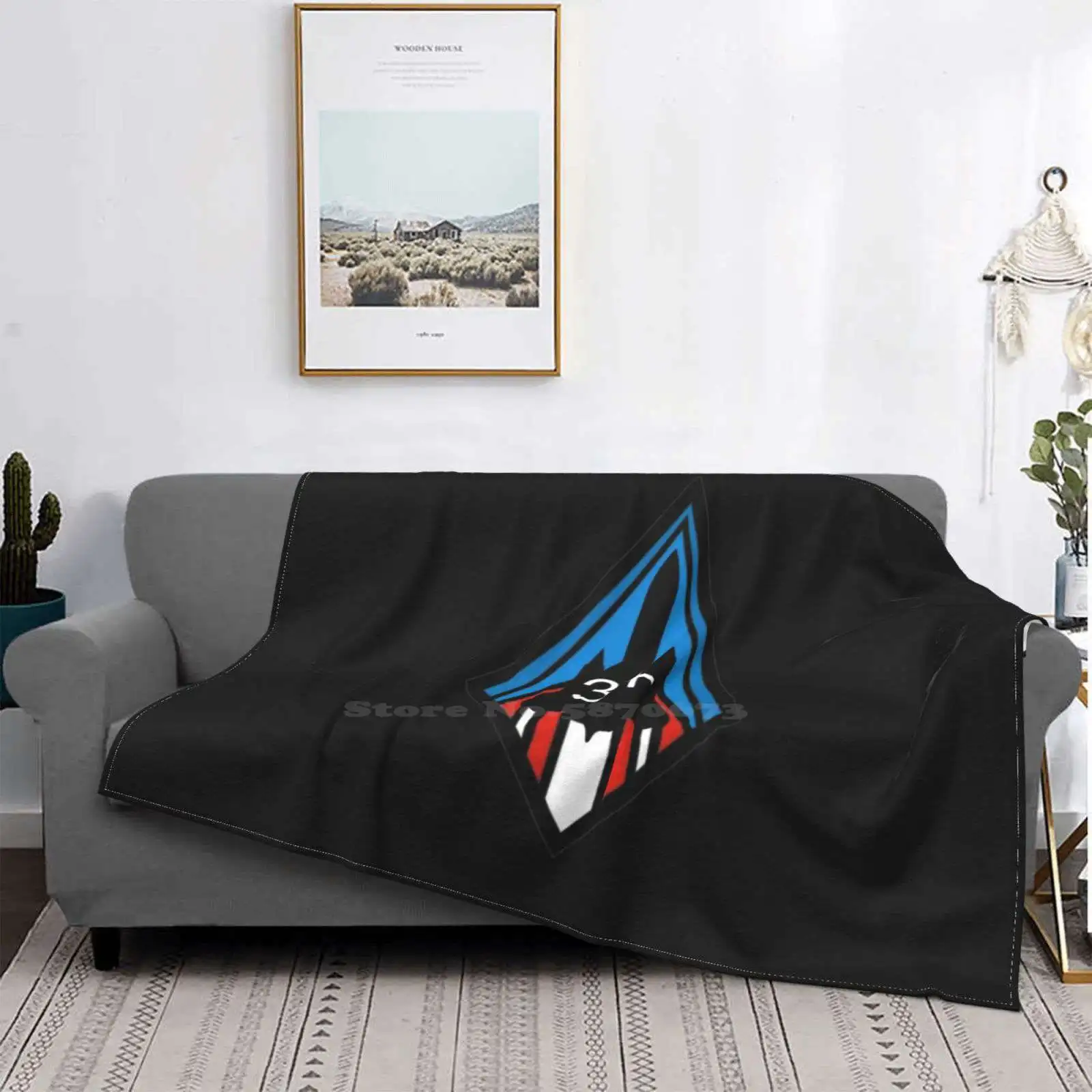 Sr 71 Habu Insignia Commemorativa (Blu Scuro) Per La Casa Divano Letto Campeggio Auto Aereo Viaggio Coperta Portatile Sr 71 Blackbird