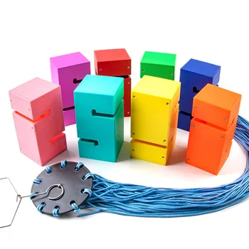 Child Outdoor Teamwork Game Props Toy Children Cooperate To Build Tower Kindergarten Sensory Equipment Kids Sports Toys 3