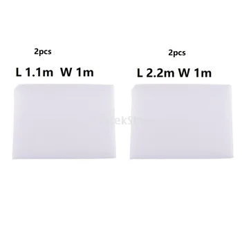 

4 Pieces Waterproof 2.2m 1.1m L Interlining Fusible Non Woven Fabric Cloth