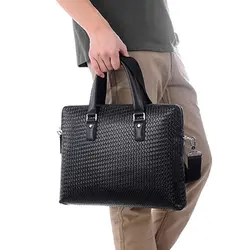 Вместительная Мужская офисная сумка, мужская сумка, повседневный портфель из натуральной воловьей кожи, 100% кожа, дорожная сумка на плечо