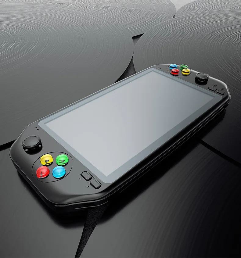 PS1 игровая консоль RS18 7 дюймов портативная двойной джойстик контроллер TF карта