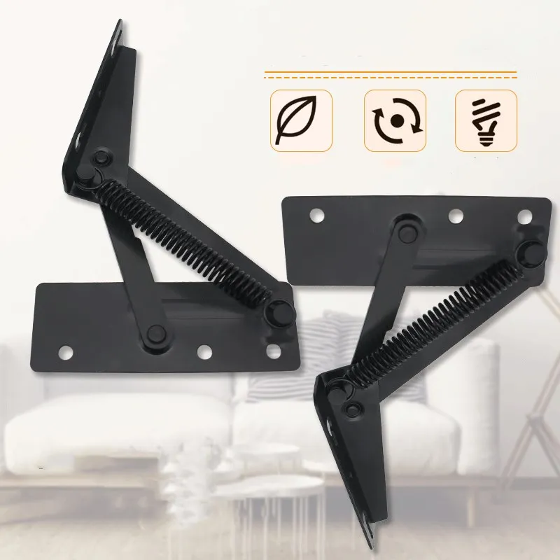Storage box triangle spring hinge black split sofa multifunctional hardware accessories | Обустройство дома