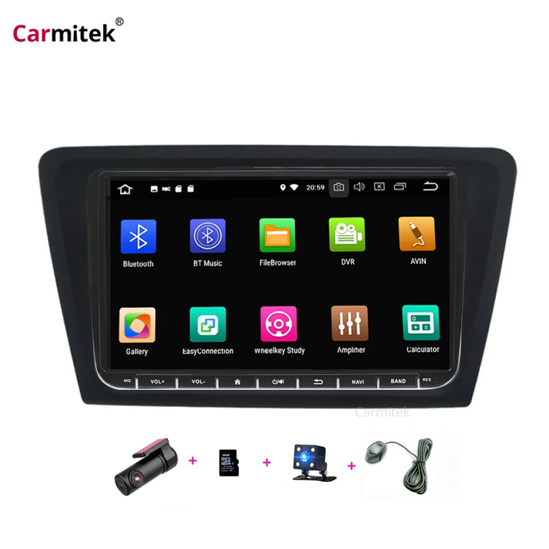Carmitek S1 для VW Skoda Rapid 2013 2014 2015 2016 2017 2018 2019 Android радио GPS мультимедиа Volkswage Santana 2015- |
