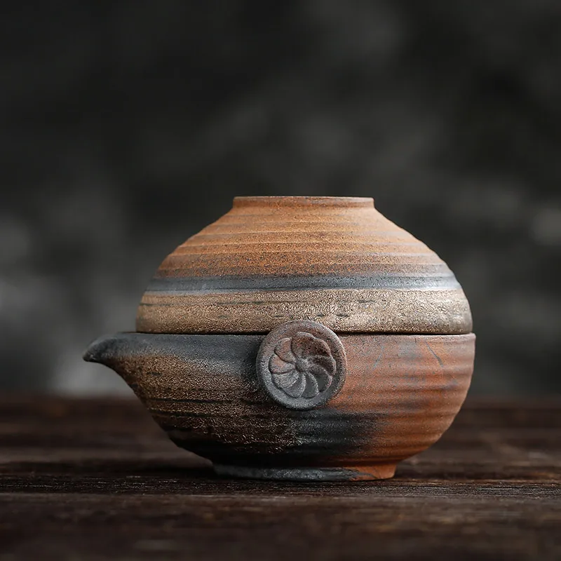 TANGPIN Japanese Ceramic Teapot Gaiwan Tea Cup A Tea Sets Portable Travel Sets Drinkware