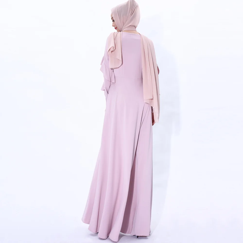 longo feminino manga longa turquia islam roupas