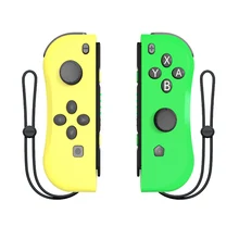 Желтый и зеленый для NS Joy-Con(L/R) Беспроводные игровые контроллеры Bluetooth Красный Синий геймпад джойстик для консольный переключатель Nintendo