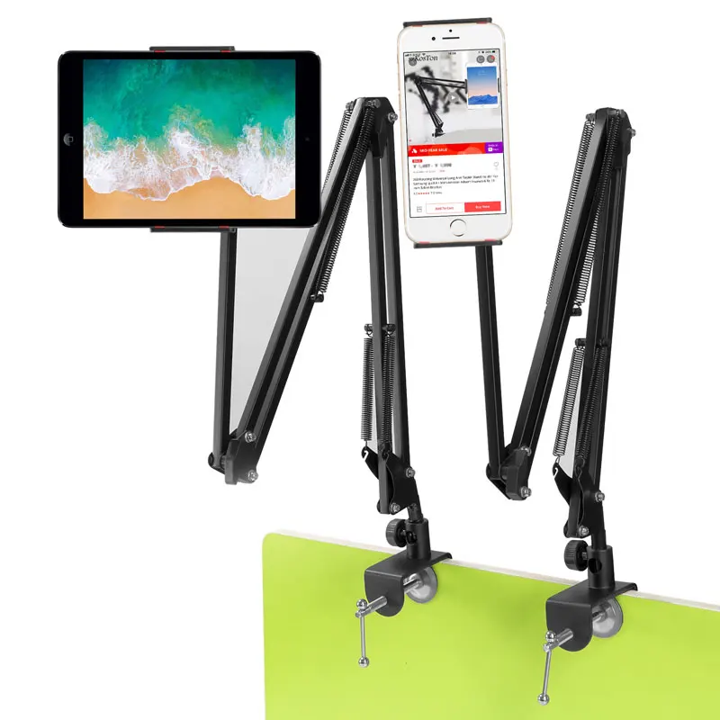  For IPad Pro AIR Samsung S5e 10.6 Inch Tablet Holder Stand Lazy Bed Desk Tablet Mount Support Cell 