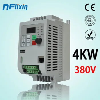 

VFD 1.5kKW/2.2KW/4KW Inverter XSY-AT1 Frequency Converter 3 phase 380v Input and 3-phases Output motor speed Controller