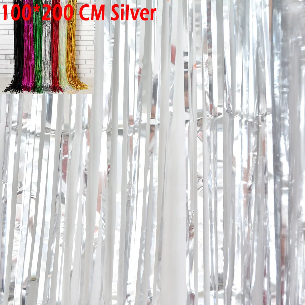 SYQ023-Silver-100 Gala-zone золотой блеск один баннер для маленьких мальчиков и девочек на один год старше 1-й первый день рождения партии высокий стул украшения питания - Цвет: SYQ023-Silver-100