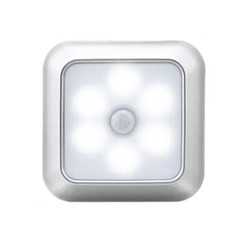 

3pcs Sensor Battery Control LED Night Light Energy Saving Night Lamp Wireless PIR Motion Sensor Cabinet Closet Stair Lamp