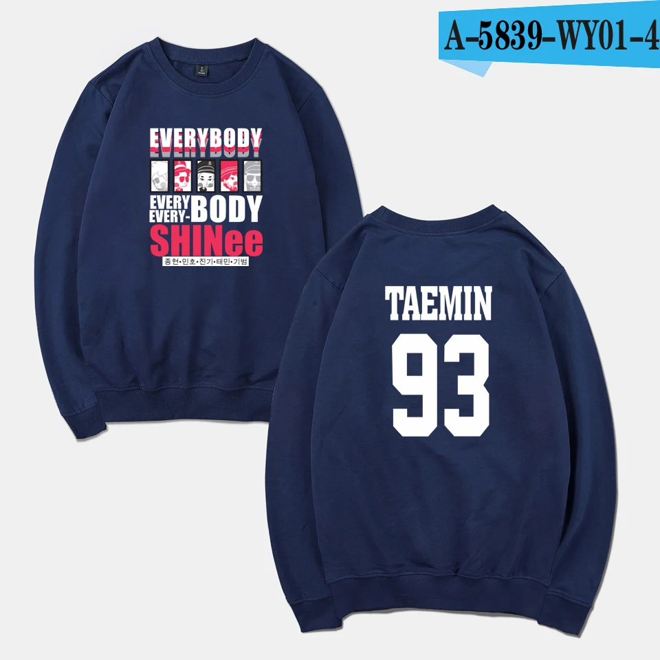 Navy Blue FRDUN, толстовки с капюшоном с именами членов группы, свитер с принтом для женщин/мужчин, весенние толстовки Mulheres Kpop, теплая одежда - Цвет: Navy Blue