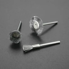 60 шт. нержавеющая сталь стакан для щеток колеса Электрический полировка Деревообрабатывающие инструменты