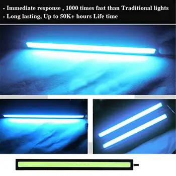 

Lamp Daytime Running Lights Ice Blue PC 17cm Replacement Accessory Tool