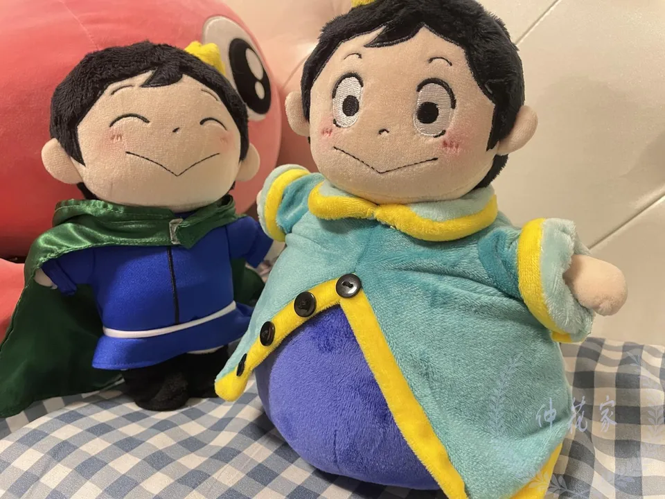 Bojji 10 Ranking of Kings Plush Toy Doll with Blue Cloak Stuffed Plushie  Figure 