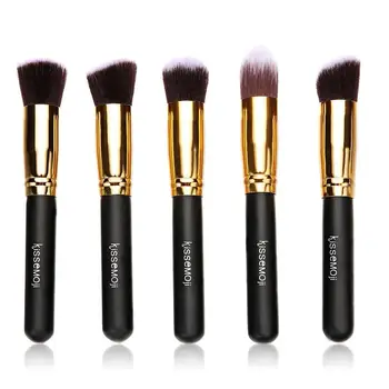 

Cosmetics Foundation Blending Blush Eyeliner Face 1.6cm/ 0.62 inch Brushes Powder Brush Makeup Brush Set