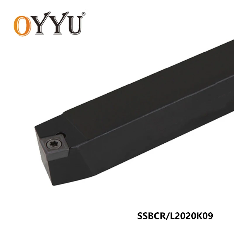 OYYU SSBCR SSBCR2020 Turning Lathe Tool Holder SSBCR2020K09 SSBCL2020K09 CNC Boring Bar Carbide Inserts SCMT09T304 Lathe Cutter