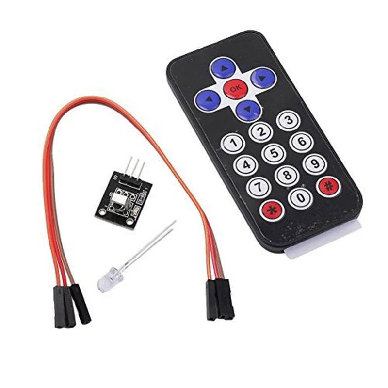 Инфракрасный модуль дистанционного управления беспроводной ИК приемник DIY Kit HX1838