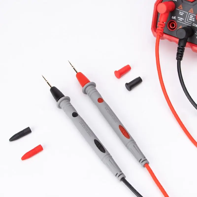 Multimeter 1000V 20A Test Lead Probe Wire Pen Cable with Thin Tip Needle PT1032