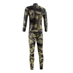 Diving suit men's professional deep diving warm clothing cold-proof 3~5MM split free snorkeling fishing and hunting clothing